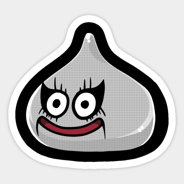 Death Metal Slime Sticker by Poesby